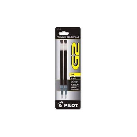 PILOT Pilot® G2 Gel Ink Refill, Fine, Black Ink, 2/Pack 77240